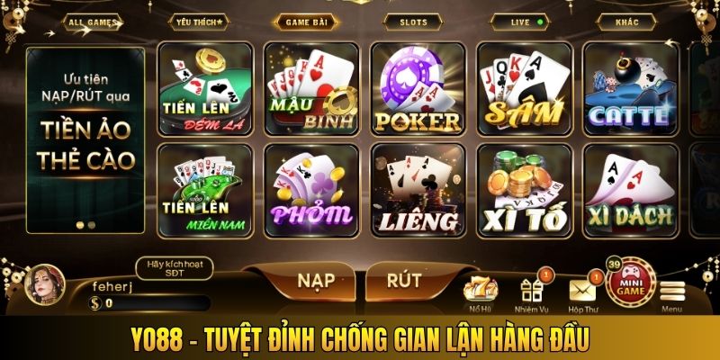 Yo88 - Tuyệt đỉnh chống gian lận hàng đầu